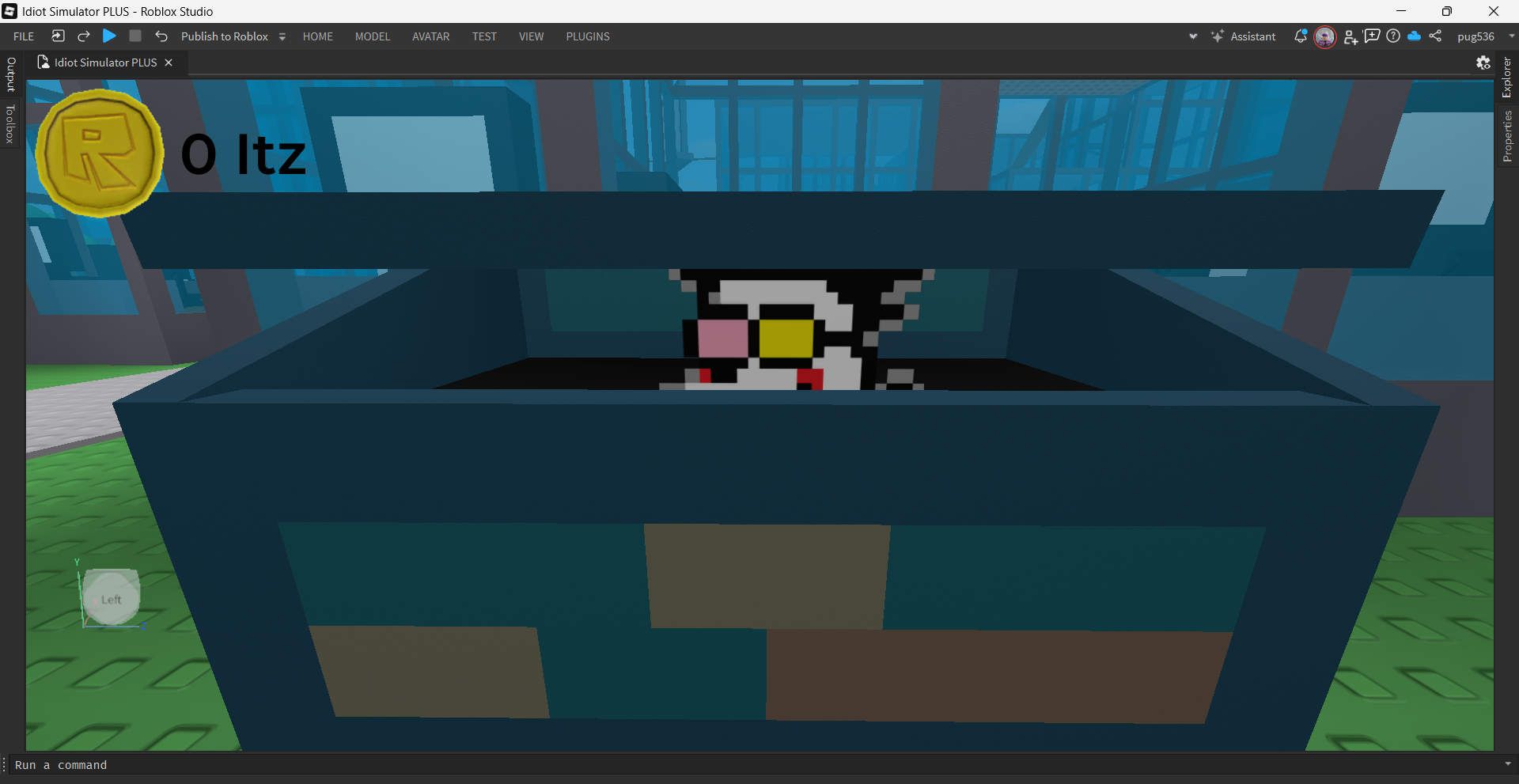 Spamton in a garbage can